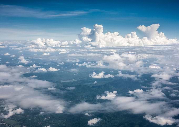 Blue Perfect Sky Mountain