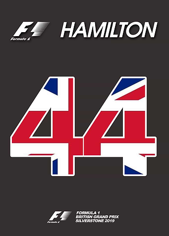 Lewis Hamilton Grid Plate