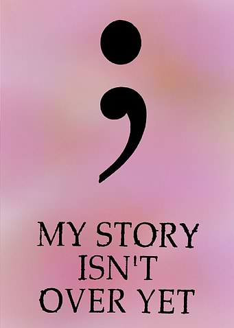 A semicolon