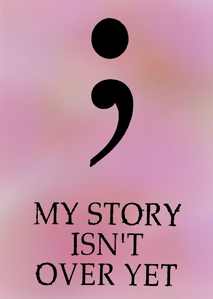 A semicolon