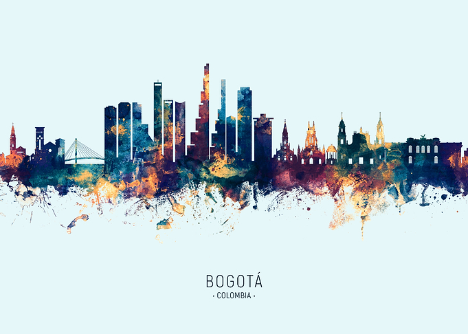 Bogota Colombia Skyline