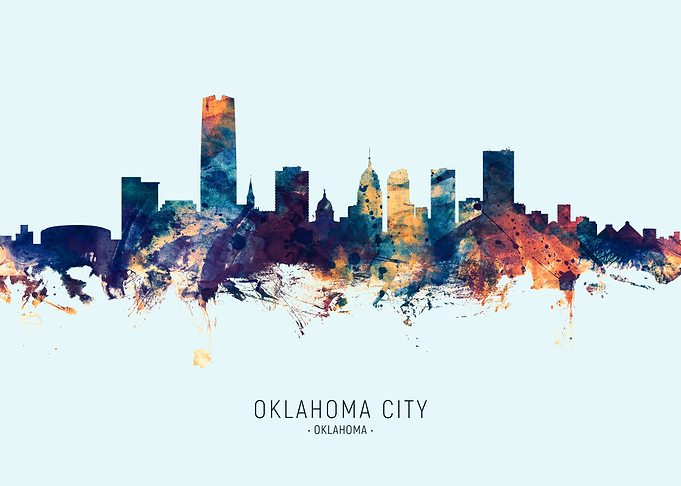 Oklahoma City Skyline