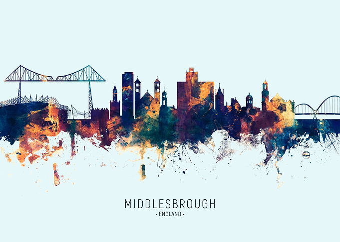 Middlesbrough Skyline