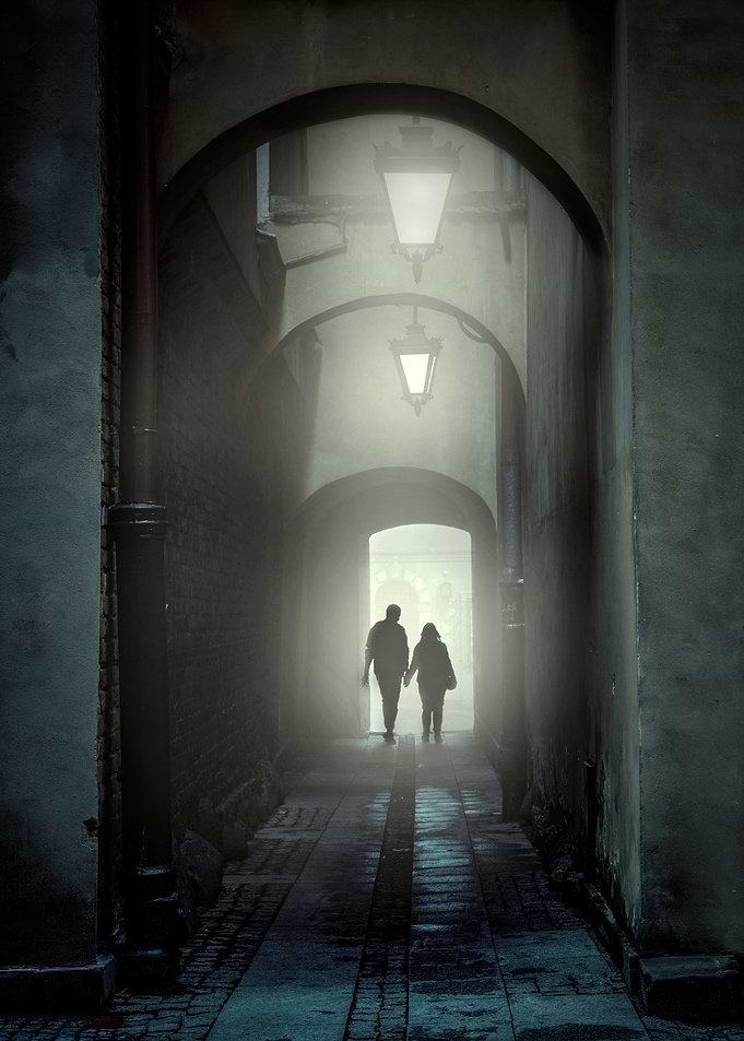 An evening walk