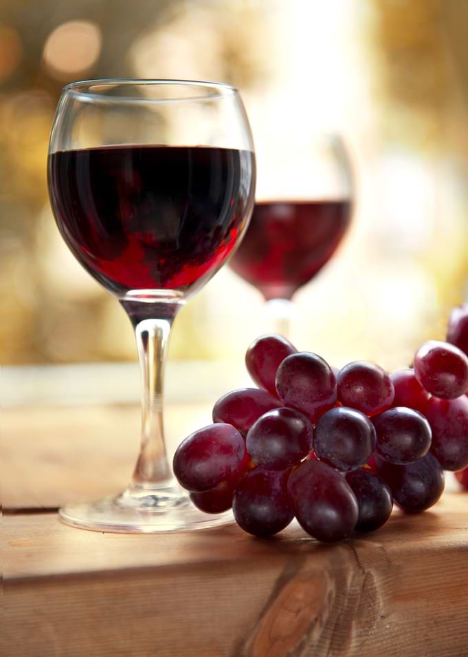 The taste of wine