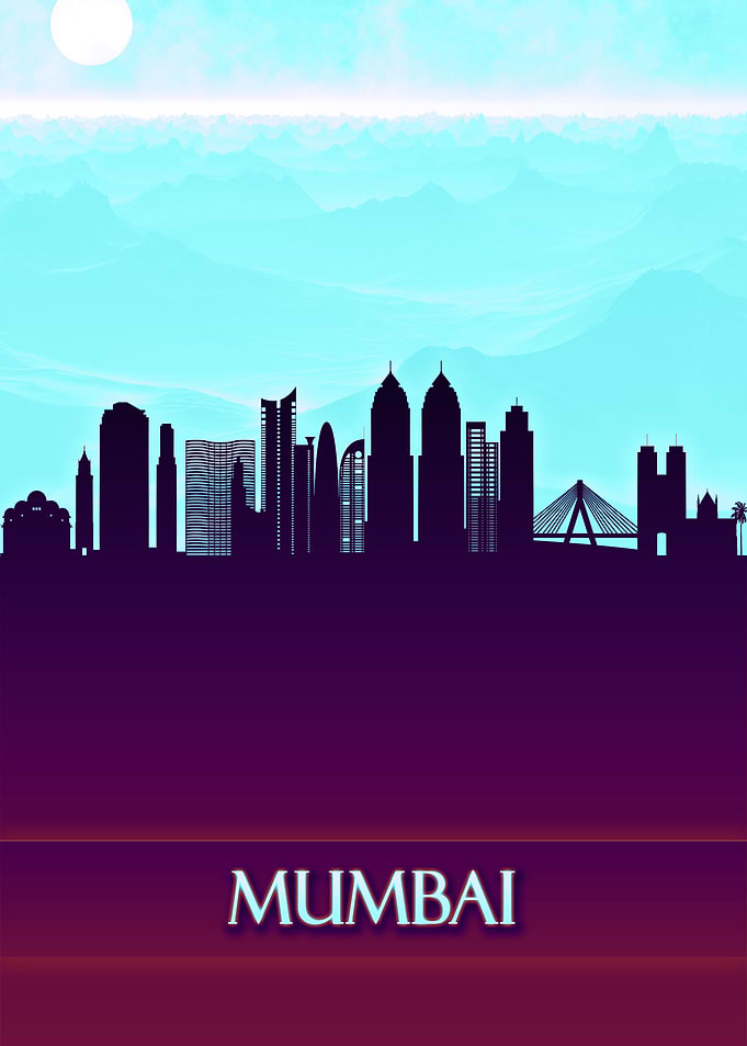 Mumbai City Skyline