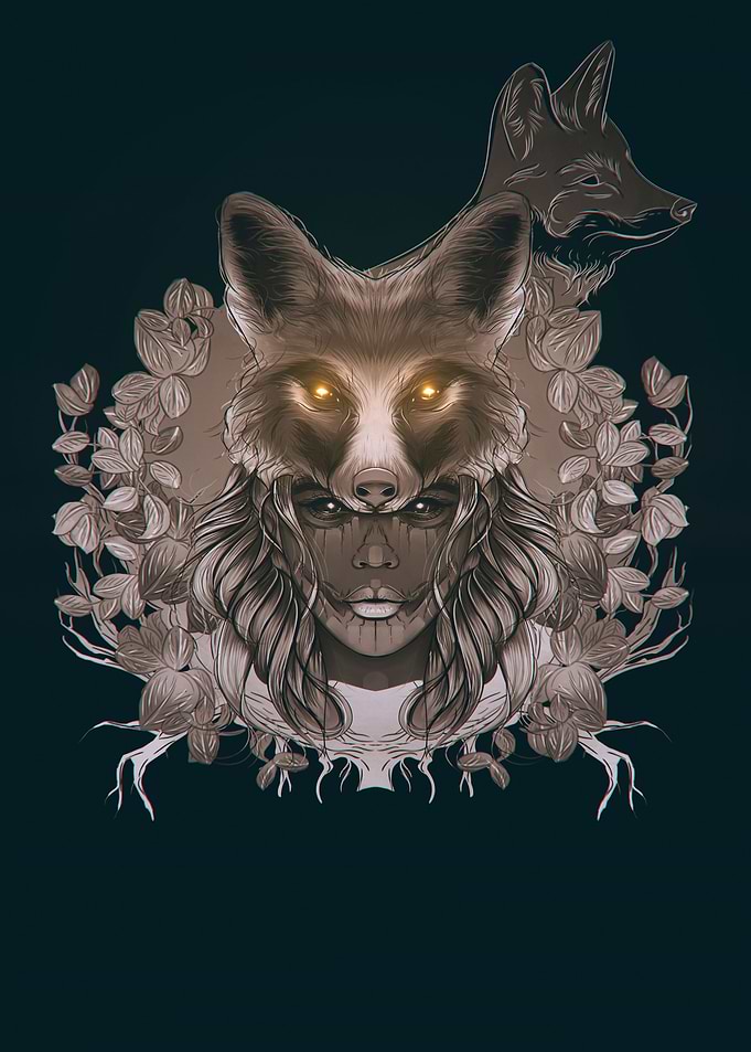 DARK Animal Poster 003