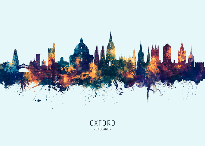 Oxford England Skyline