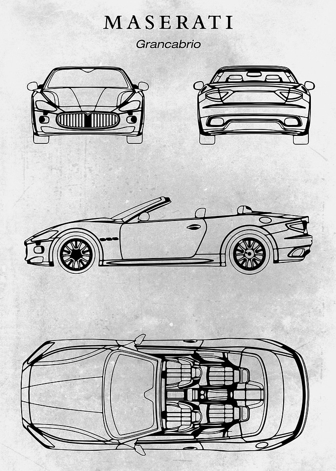 No129 Maserati Grancabrio