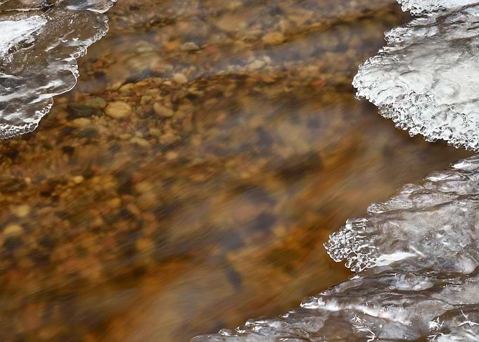 Ice Formations In Winter S