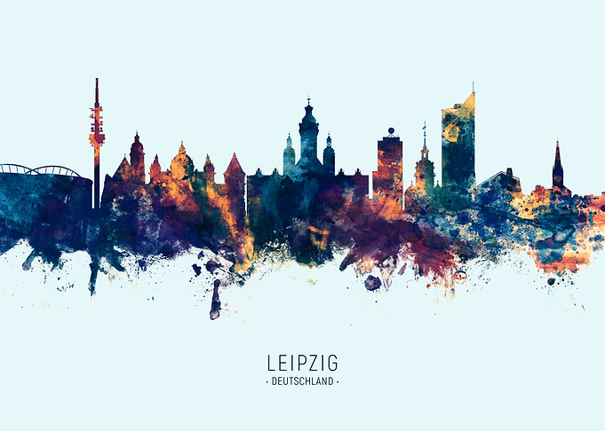 Leipzig Skyline