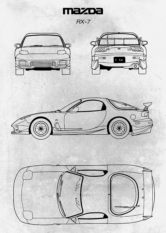 No140 Mazda RX 7