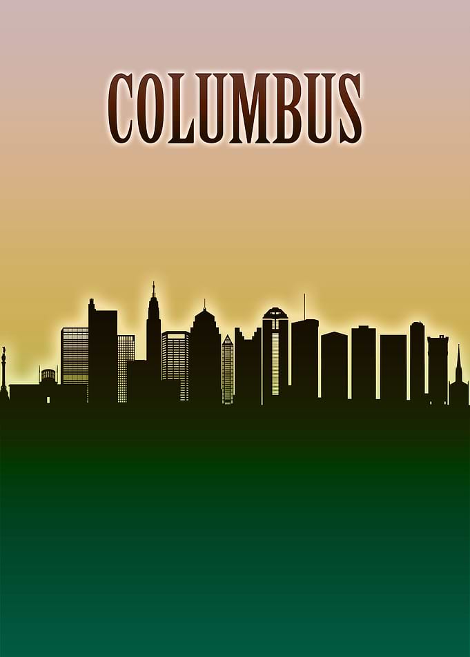 Columbus Skyline Minimal