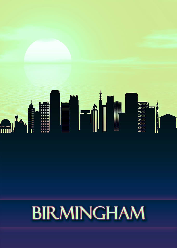 Birmingham City Skyline