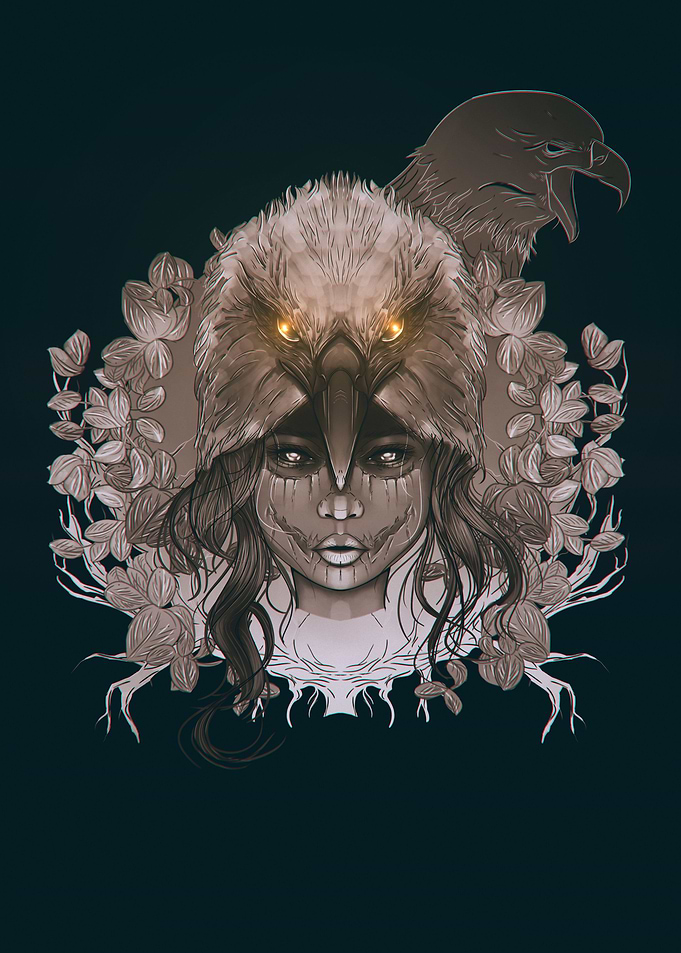 DARK Animal Poster 007