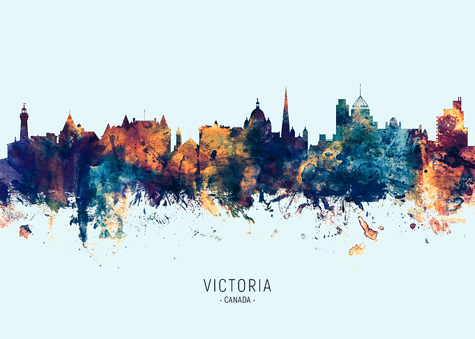 Victoria Canada Skyline