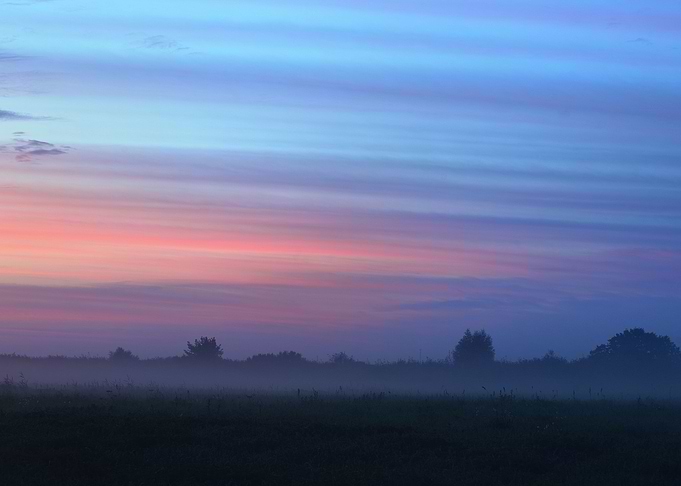 Colorful Sunrise At The Fi