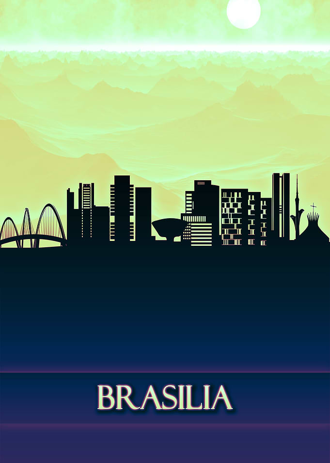 Brasilia City Skyline