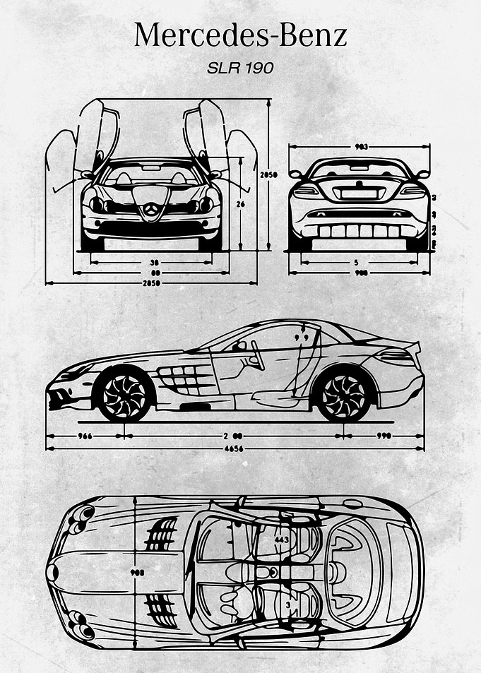 No149 Mercedes SLR 190