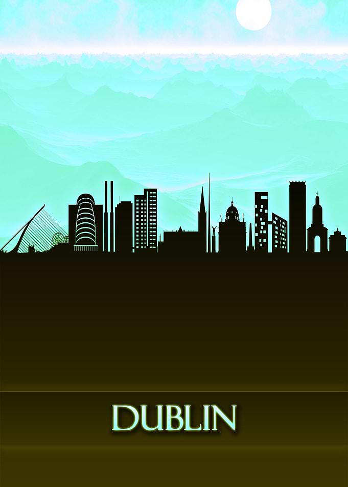 Dublin City Skyline