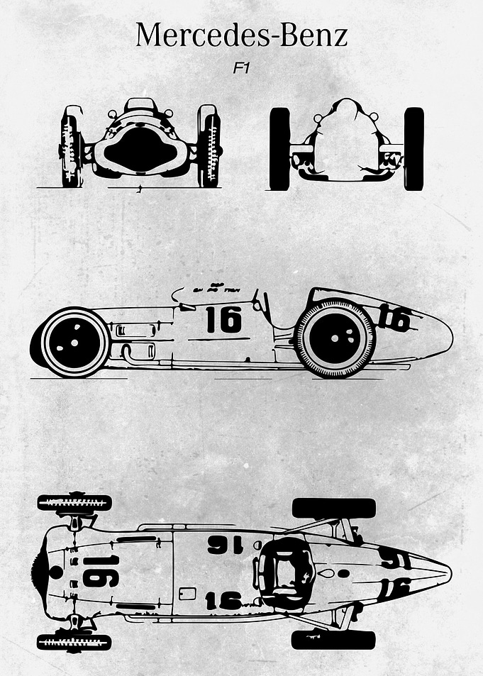 No146 Mercedes Benz F1