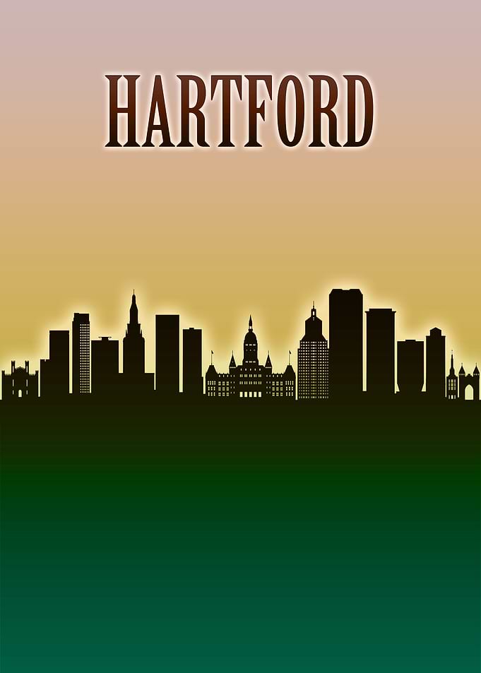 Hartford Skyline Minimal