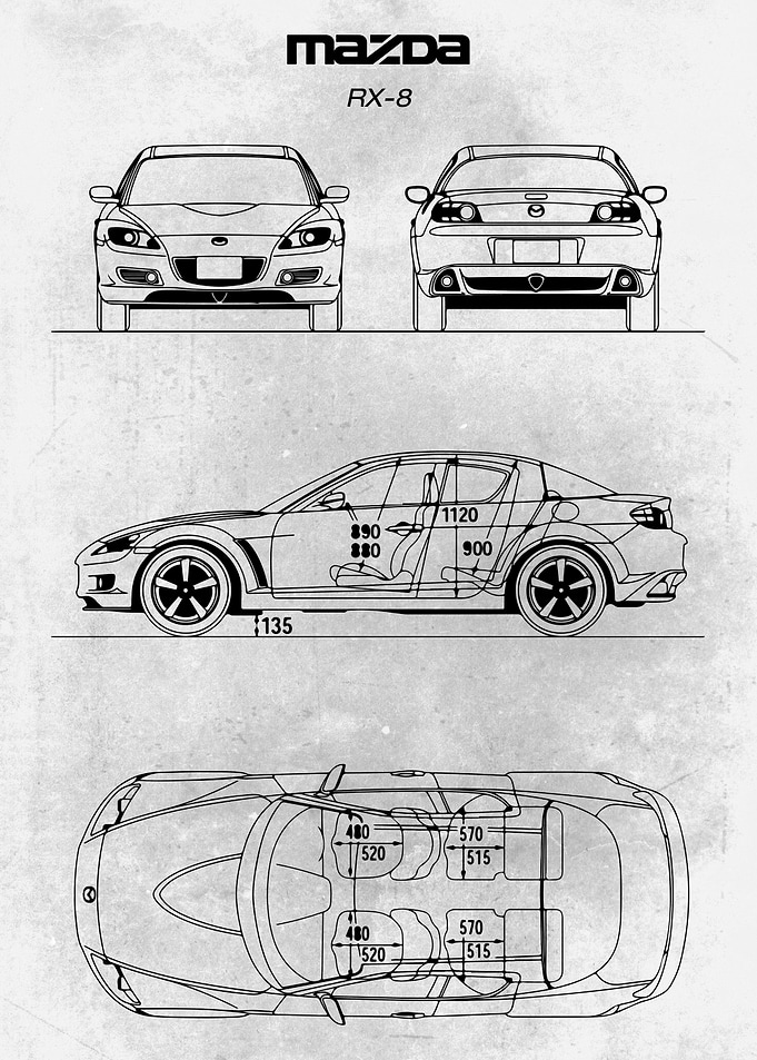 No136 Mazda RX 8
