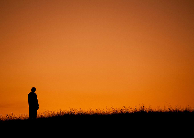 Man On The Cliff