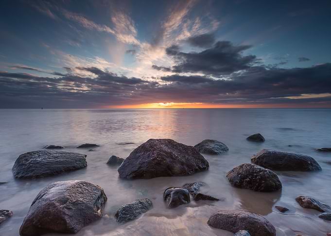 Beautiful Rocky Sea Shore