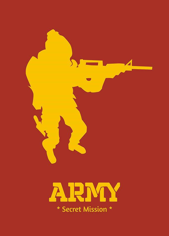 Secret mission army