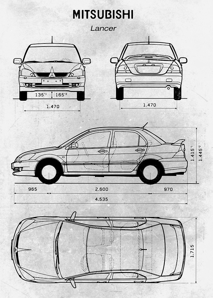 No172 Mitsubishi Lancer