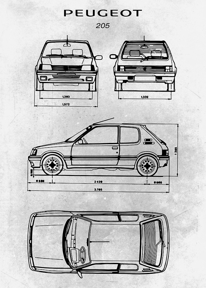 No194 Peugeot 205
