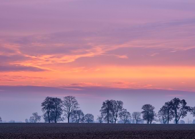 After Sunset Colorful Sky