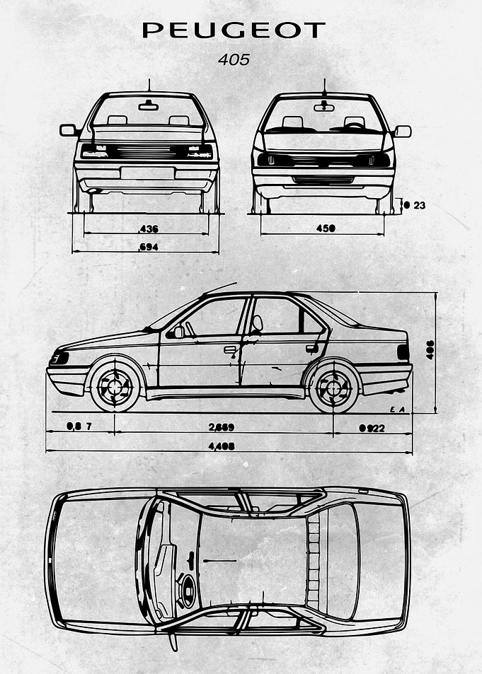 No196 Peugeot 405