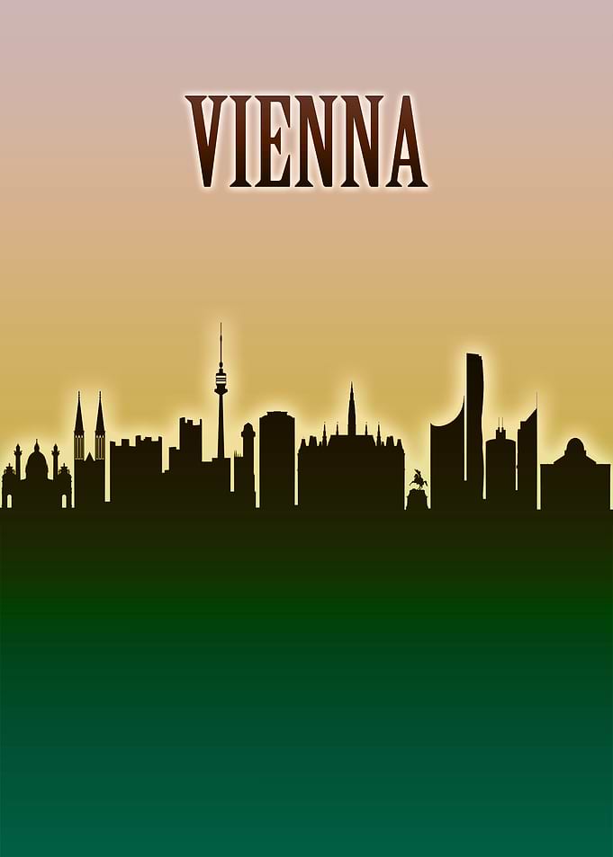 Vienna Skyline Minimal