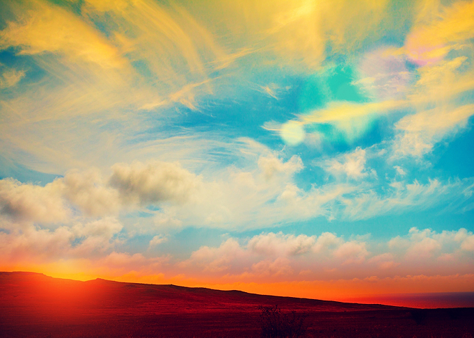 Butiful Vintage Landscape