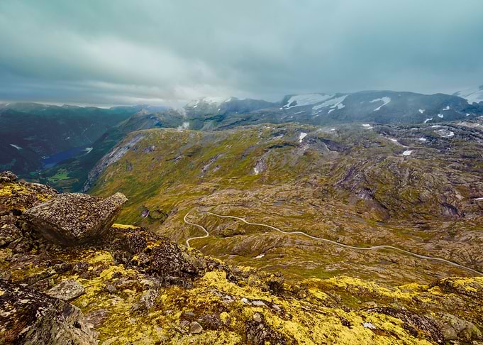 Top View From Mountain Dal