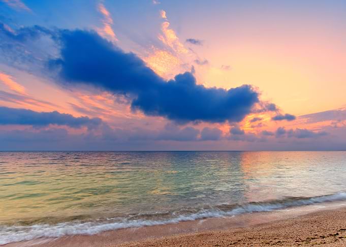 Sunrise Over Sea