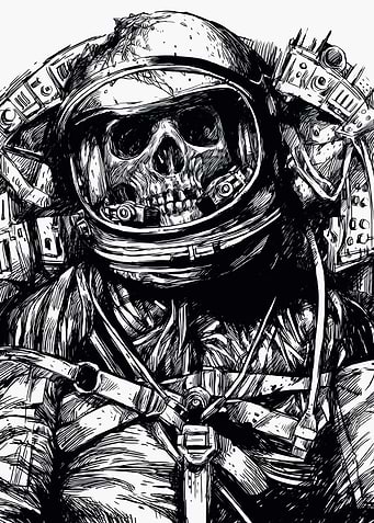 Dead astronaut