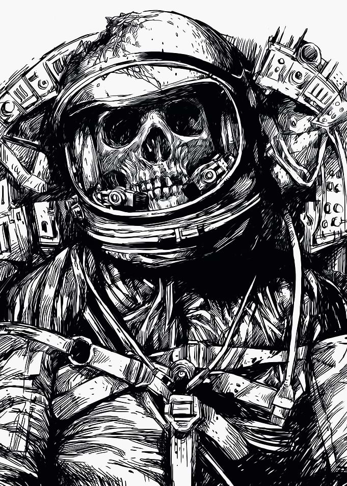 Dead astronaut