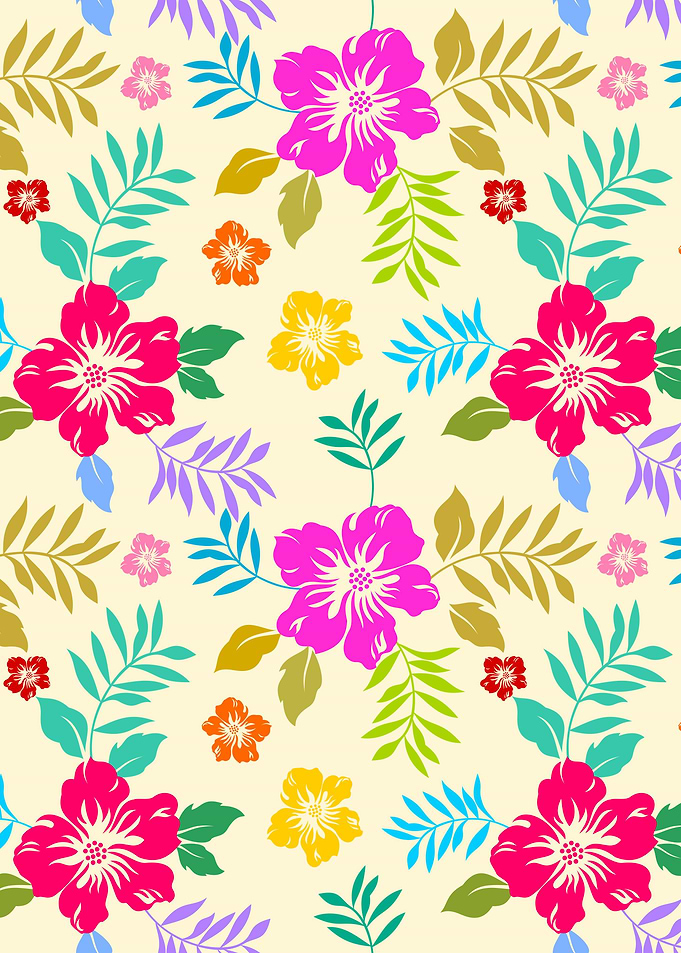 colorful blossom flower
