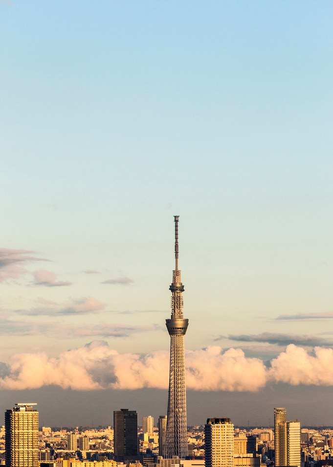 Tokyo Cityspace Sunset Vie