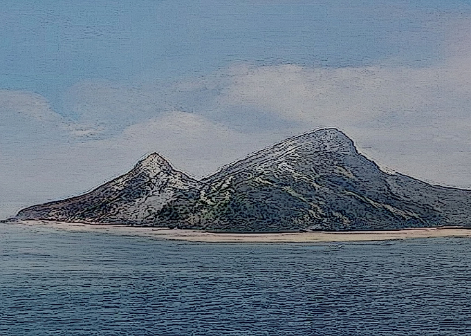 cold island landscape