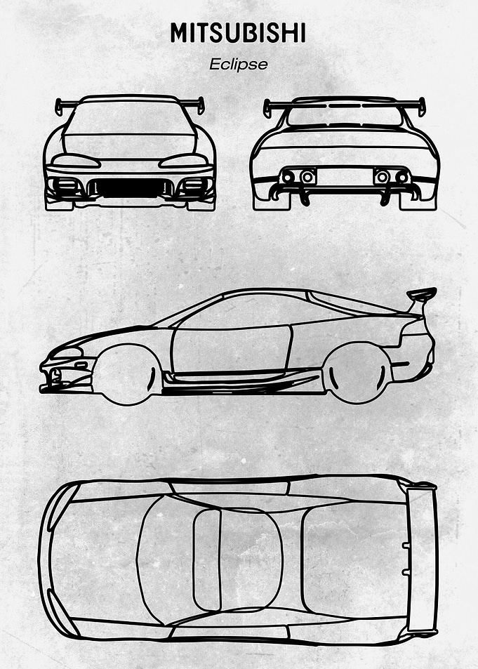 No174 Mitsubishi Eclipse