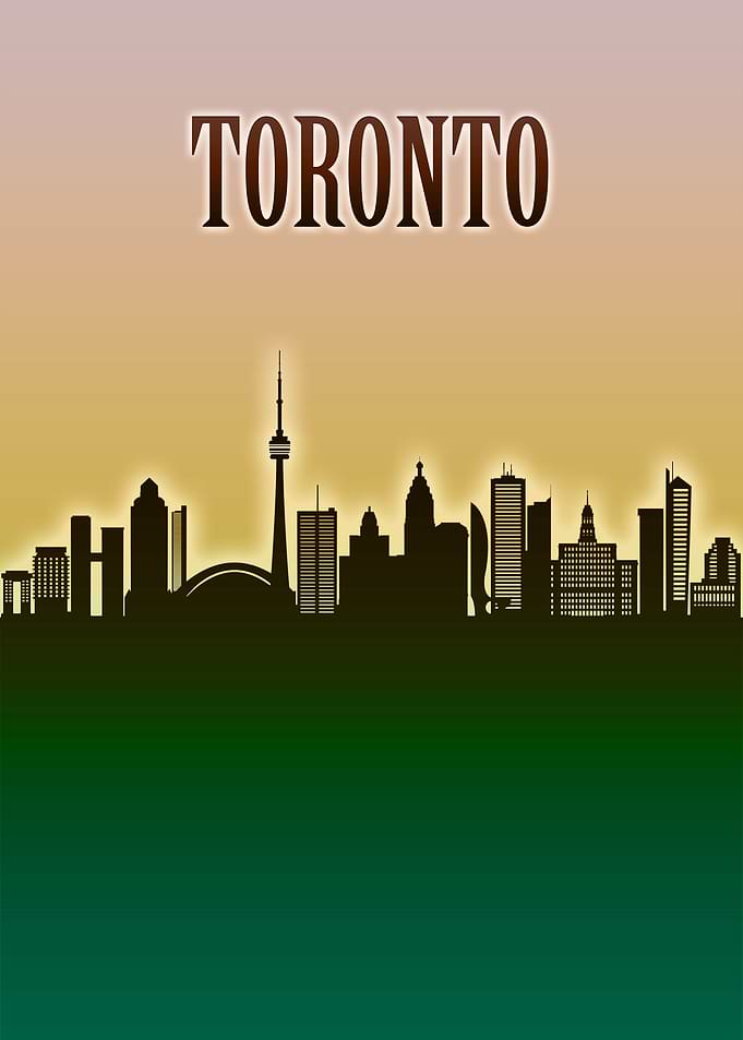 Toronto Skyline Minimal