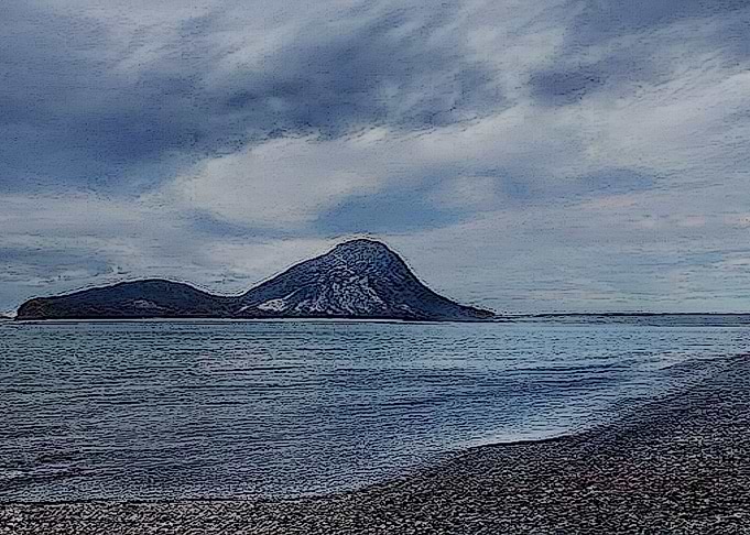Gravel Comic Landscape