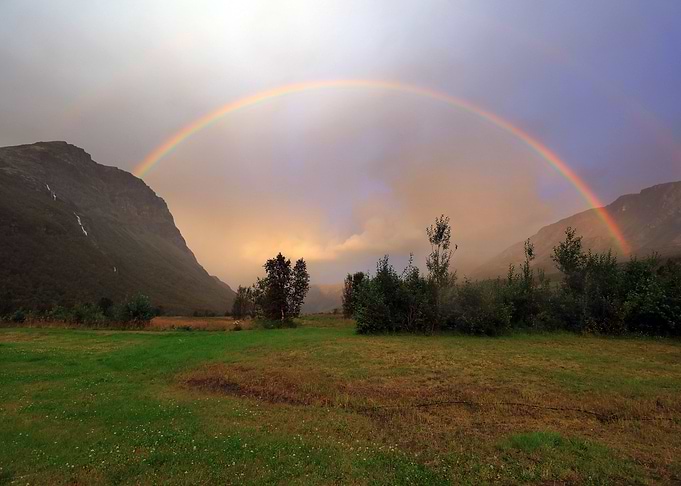 Rainbow After Rain Over Mo