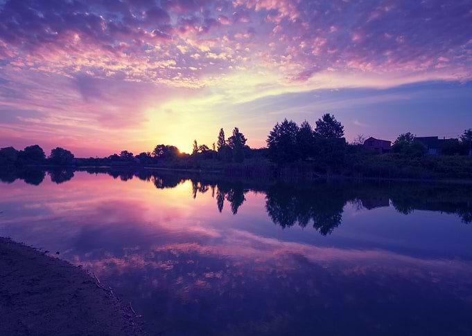 Dawn Over The Lake Early I