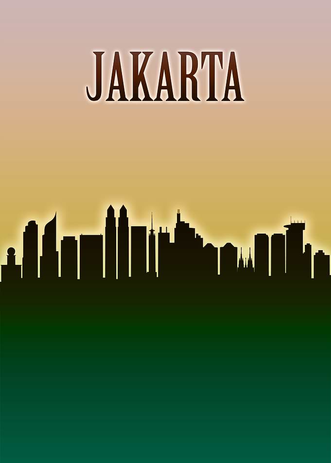 Jakarta Skyline Minimal
