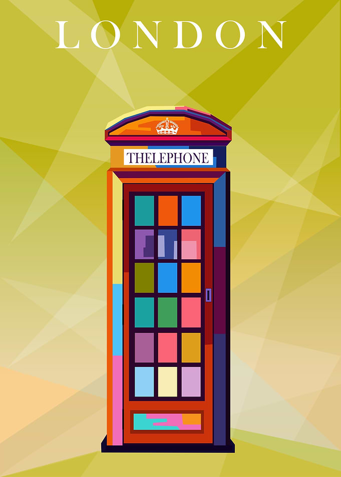 English phone box on wpap
